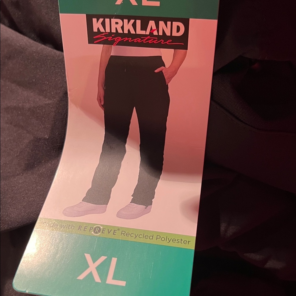 NWT Kirkland Signature Ladies Active Pants‎ Black - Picture 7 of 7